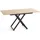 WFL GROUP Axen Braun Eiche 120-160 x 80 x 38-75 cm