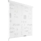 vidaXL Duschrollo 140x240 cm Splash-Design