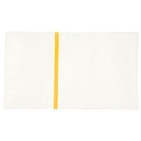 Vermop Wäschesack - weiß, mit gelbem Kennstreifen