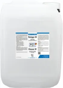 WEICON Reiniger M, kraftvoller Spezialreiniger, nicht brennbar, 10 L, farblos, transparent