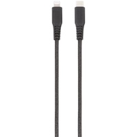Vivanco USB-Kabel Apple Lightning Stecker, USB-C® Stecker 1.50m Schwarz