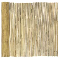 KARAT Bambus Sichtschutzzaun "Brasil" - Natur - Gespaltenes Bambusrohr / 150 x 300 cm