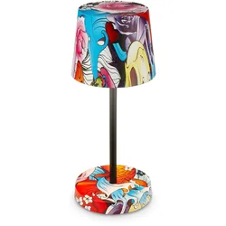 BRILONER LEUCHTEN Außen-Tischleuchte "BOJA LED Tischlampe", bunt, Lampen
