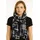 COLLEZIONE ALESSANDRO Italienischer Schal Japan im maritimen Look dunkelblau und weiß