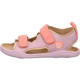 Affenzahn Sandale Leder Airy Otter für Kinder, rosa, Größe 24 EU