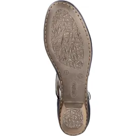 Rieker Sandaletten 41780, schwarz