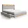 VitaliSpa Nura 180 x 200 cm Grau