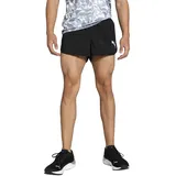 Puma Herren Cross the Line Split Short 2.0 Gewebte Schwarz-einfarbig, XXL