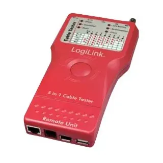 Logilink 5 in 1 Cable Tester - Netzwerktester-Set