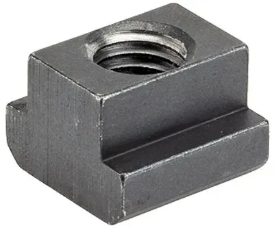Muttern für T-Nuten, DIN 508 | Nutennennmaß=16 mm / d=M12 / Vergütungsstahl, vergütet, Güte 10, brüniert | 23010.0164