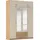 Rauch Wäscheschrank GAMMA 181 x 248 x 54 cm Beige
