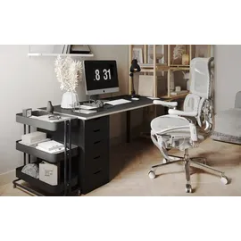 Diablo Chairs Brave V-Kinetic Netzstoff Grau