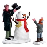 Lemax - Sharp-Dressed Snowman, Set/2, Weihnachtsdorf, Winterdorf