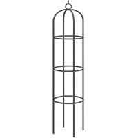 Gardebruk Rosensäule 200 x 40 cm Schwarz