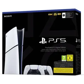 Sony PlayStation 5 Slim Digital Edition + 2. DualSense Wireless-Controller