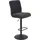 Hela Tische, 2er Set Barhocker Leni -Bezug Cord Anthrazit -360° drehbar, höhenverstellbar- Komfortsitz Federkorb Schwarz - ... - Schwarz