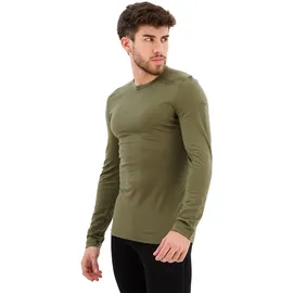 Icebreaker 200 Oasis Merino Long Sleeve T-shirt Grün S