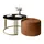 lookway LORI Hochglanz Gold Metall 70 x 49 cm