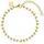 Purelei Terra Armband goldfarben Edelstahl 16–20 cm