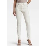 G-Star 3301 Skinny Jeans - Weiß - Damen - 30-30