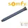 SOMFY Rollladenmotor S&SO RS100 iO 6/17