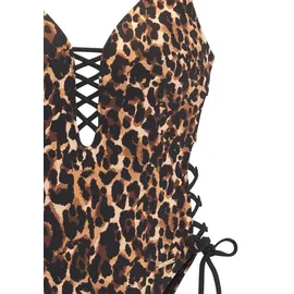 Bruno Banani Badeanzug Damen Mehrfarbig 40 Cup A/B