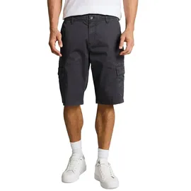 Tom Tailor Cargoshorts REGULAR PRINTED CARGO SHORTS aus Baumwollmix grau W 31