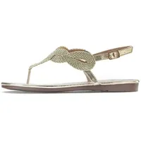 LASCANA Zehentrenner Damen Gold 35