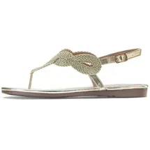 LASCANA Zehentrenner Damen Gold 35