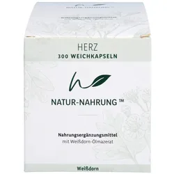 Natur-nahrung Herz Weißdorn Weichkapseln