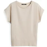 someday. T-Shirt mit Rundhalsausschnitt Modell 'Kaja', Sand, 42