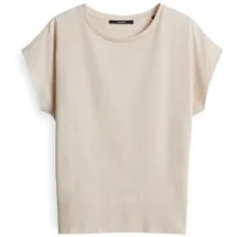 someday. T-Shirt mit Rundhalsausschnitt Modell 'Kaja', Sand, 42