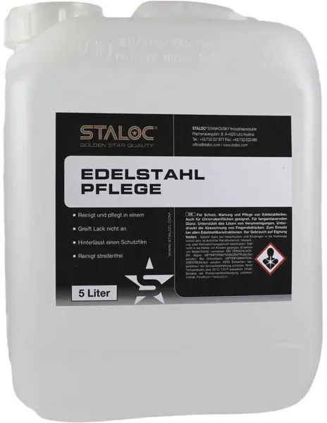 STALOC Edelstahlpflege 5l Kanister