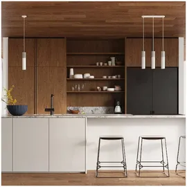 Sollux Borgio 1-flg. GU10 40W 40 cm weiß/grau