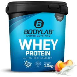 Bodylab24 Whey Protein Pulver, Pfirsich-Joghurt