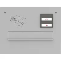 RENZ Frontplatte eckig, 360 x 280 mm, silber eloxiert