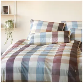 ELEGANTE Kuschel Karo Kariert Grün/Rot Jersey 40 x 80 cm