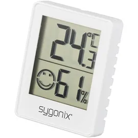 Sygonix Thermo-/Hygrometer Weiß SY-5267052