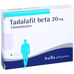 Tadalafil beta 20 mg Filmtabletten 8 St