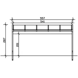 SKANHOLZ SKAN HOLZ Terrassenüberdachung Novara 557 x 359 cm Leimholz
