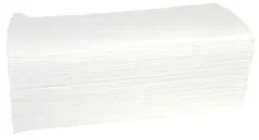 Handtuchpapier, 25 x 23 cm, hochweiß 170002 , 1 Karton = 3.200 Blatt