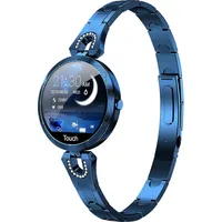 Smartwatch für Damen, für Android/iOS-Telefon, Fitness-Tracker, Herzfrequenz, Blutdruck, wasserdicht, Aktivitätstracker, Schrittzähler, Kalorie...