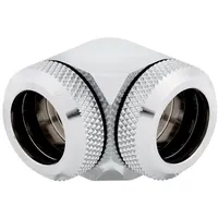 Corsair Hydro X Series, XF Hardline, 90° Anschluss mit AD 14 mm, Doppelpack, Schwarz One Size