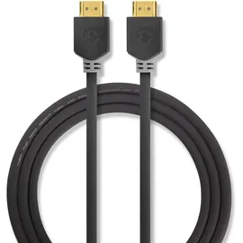 Nedis HDMI-Kabel 10 m Anthrazit