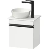 Duravit Sivida Konsolenwaschtischunterbau, wandhängend 40 x 44 cm mit 1 R SV4656RBD180000-DU