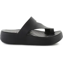 Crocs Getaway Platform Toe Loop Badesandalen Black 36-37