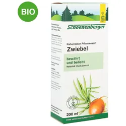 Schoenenberger Naturreiner Pflanzensaft Zwiebel
