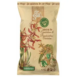 Dr.Soil Substrat für Cymbidium Orchideen 1L Beutel