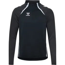 hummel hmlLEAD 2.0 1/2-Zip Trainings-Top Herren 1006 black/asphalt XXL