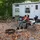 Songmics Campingstuhl Klappstuhl Schwarz